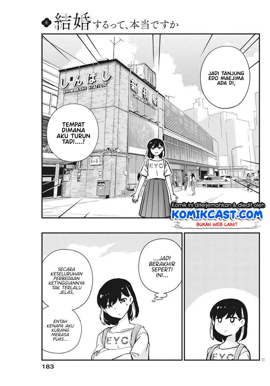 Kekkon Surutte, Hontou Desu ka? Chapter 58 Gambar 12